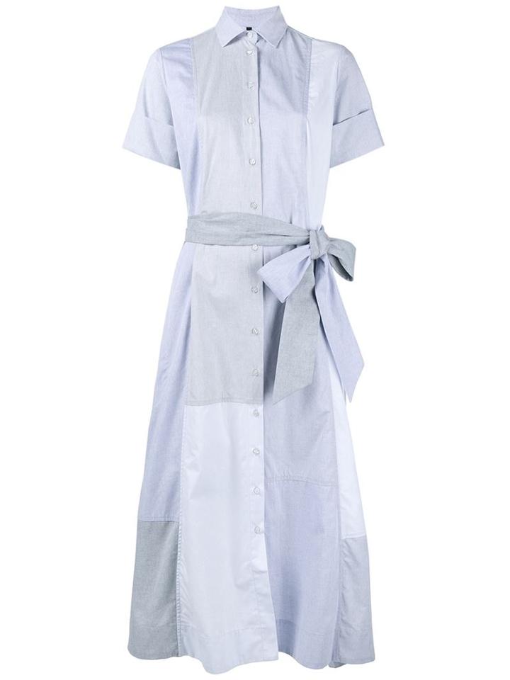 Lisa Marie Fernandez Cotton Patchwork Shirt Dress