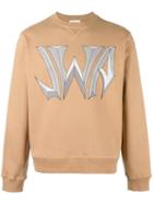 J.w.anderson Logo Sweatshirt, Men's, Size: Xs, Nude/neutrals, Cotton