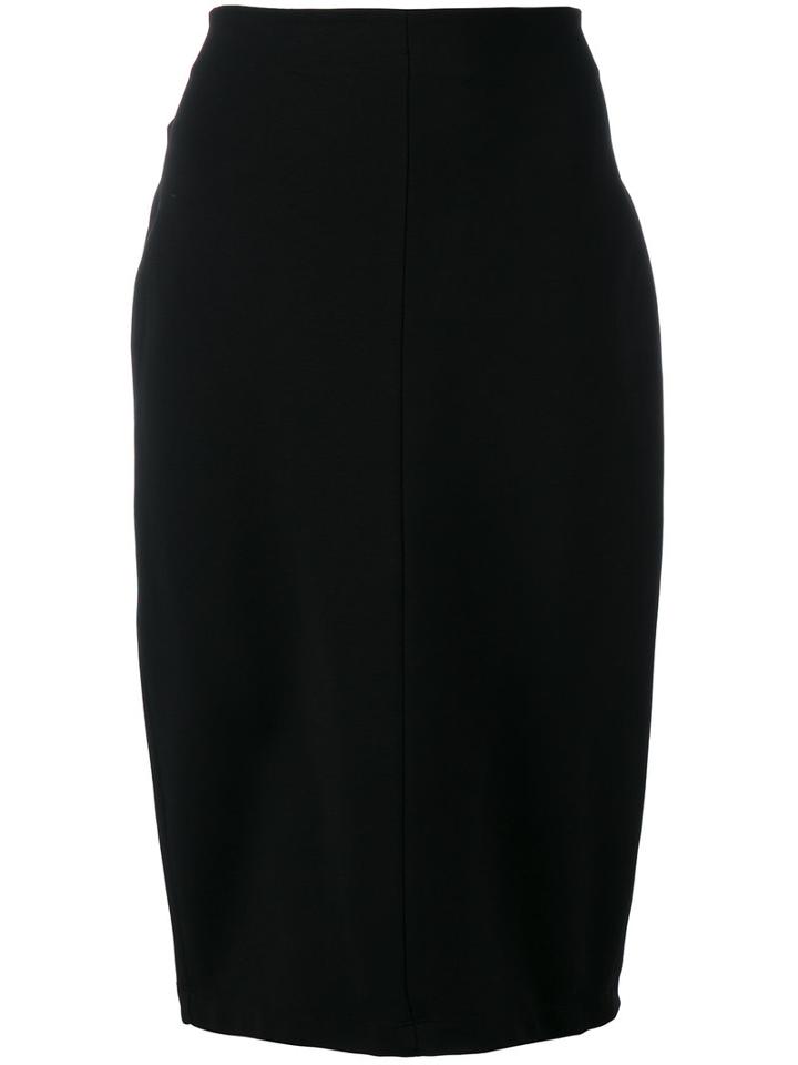 Alexander Wang - Straight Skirt - Women - Nylon/spandex/elastane/viscose - M, Women's, Black, Nylon/spandex/elastane/viscose