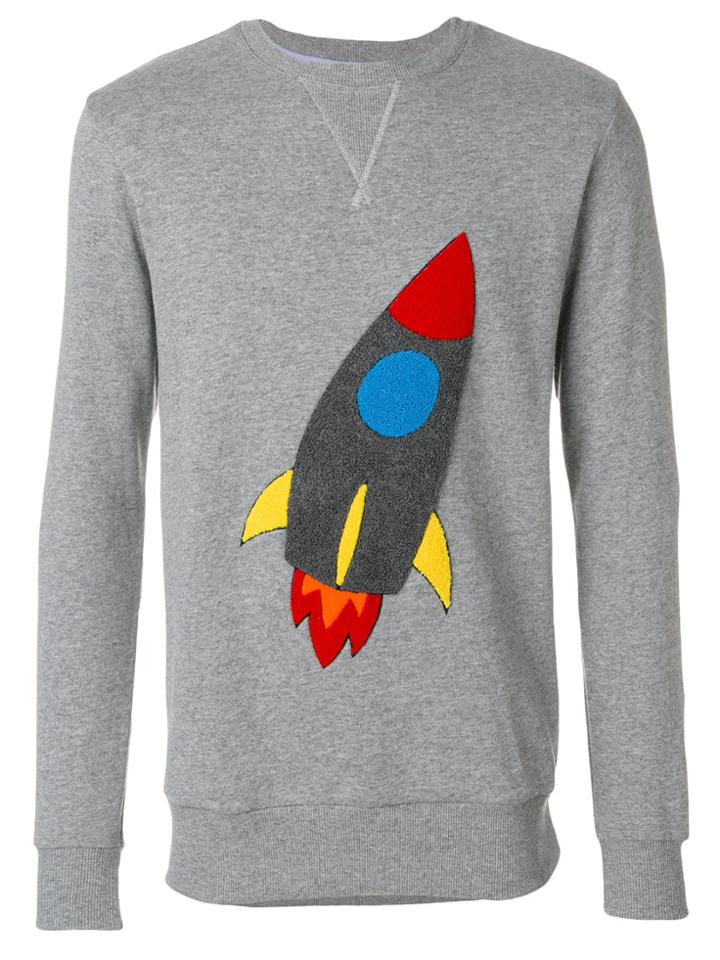 Lc23 Rocket Patch Sweatshirt - Grey