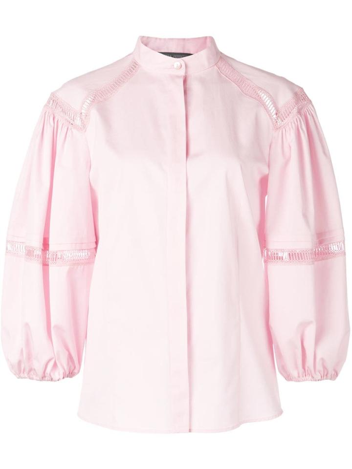 Alberta Ferretti Balloon Sleeve Blouse - Pink