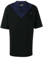 Raf Simons X Fred Perry Two Tone Polo Shirt - Black
