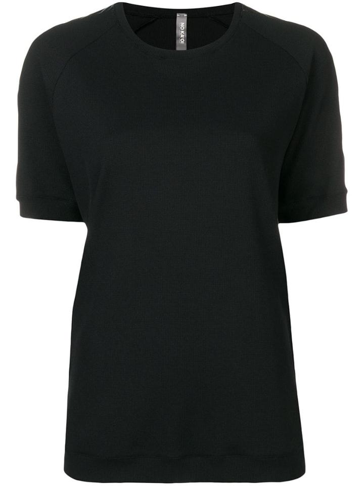 No Ka' Oi Taped Sleeve T-shirt - Black