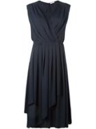 Tory Burch Draped Midi Dress