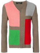 Comme Des Garçons Vintage Colour-block Knitted Top - Multicolour