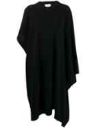 Maison Margiela Asymmetric Knitted Dress - Black