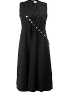 Comme Des Garçons Noir Kei Ninomiya Pearls String Dress, Women's, Size: Large, Black, Polyester/cupro/rayon