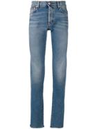 Heron Preston Slim Fit Jeans - Medium Blue