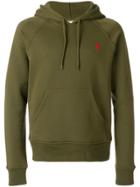 Ami Alexandre Mattiussi Hoodie With Red Ami De Coeur Embroidery -