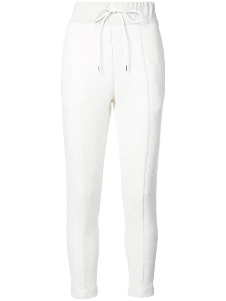 Sacai Drawstring Track Trousers - Grey