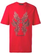 Bruno Bordese - Printed T-shirt - Men - Cotton - L, Red, Cotton