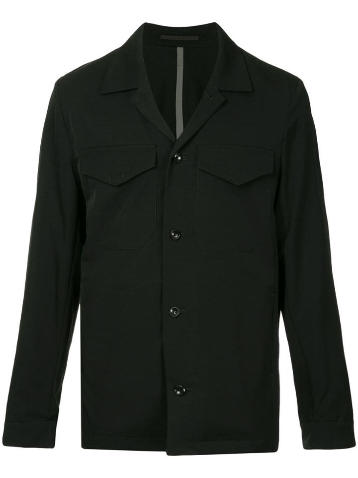 Kazuyuki Kumagai Classic Shirt Jacket - Black