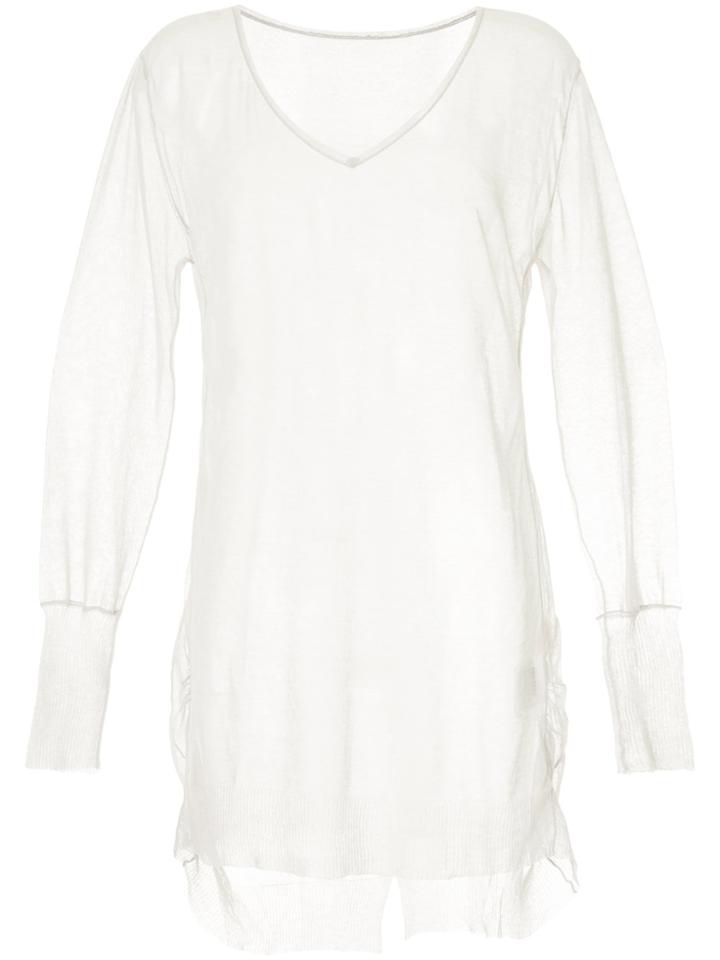 Uma Wang V-neck Blouse - White