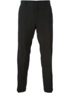 Christopher Kane Cropped Tailored Trousers, Men's, Size: 44, Black, Acetate/viscose/silk