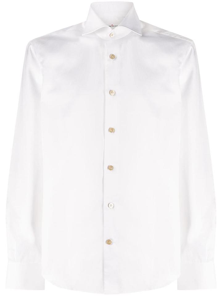 Kiton Signature Dress Coat - White