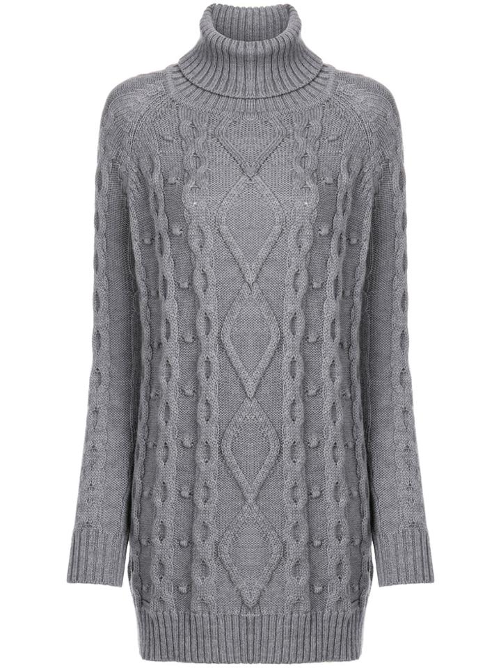Woolrich Cable-knit Jumper - Grey