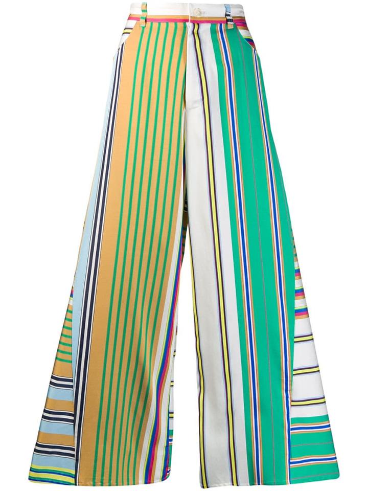 Tsumori Chisato Striped Culottes - Green