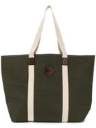 A.p.c. Logo Patch Shopper Tote - Green