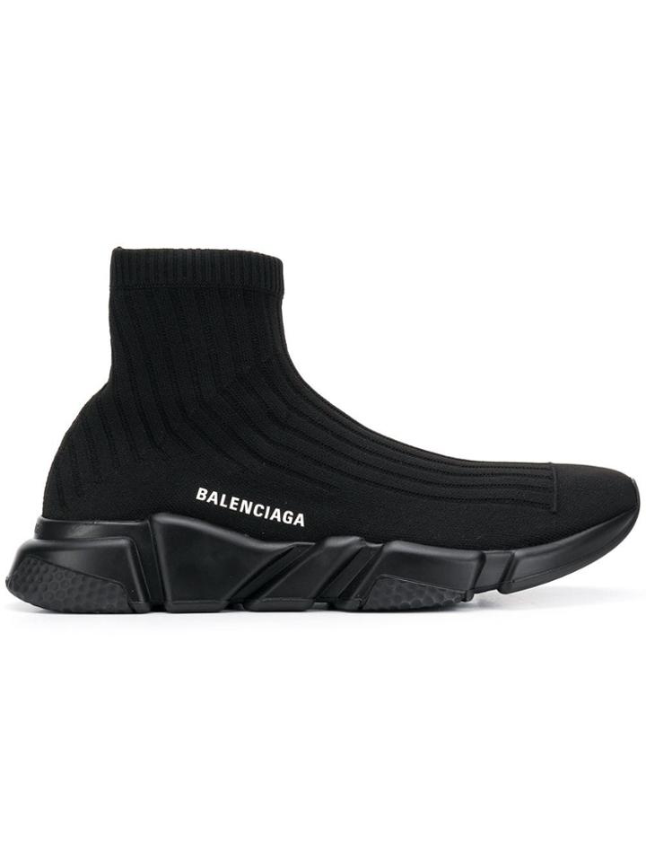 Balenciaga Speed Sock Sneakers - Black