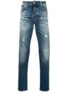 Philipp Plein - Distressed Jeans - Men - Cotton/spandex/elastane - 30, Blue, Cotton/spandex/elastane