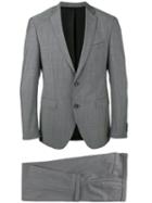 Boss Hugo Boss Formal Suit, Men's, Size: 52, Grey, Virgin Wool/mohair/cupro