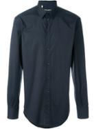 Dolce & Gabbana Classic Shirt, Size: 40, Blue, Cotton/spandex/elastane