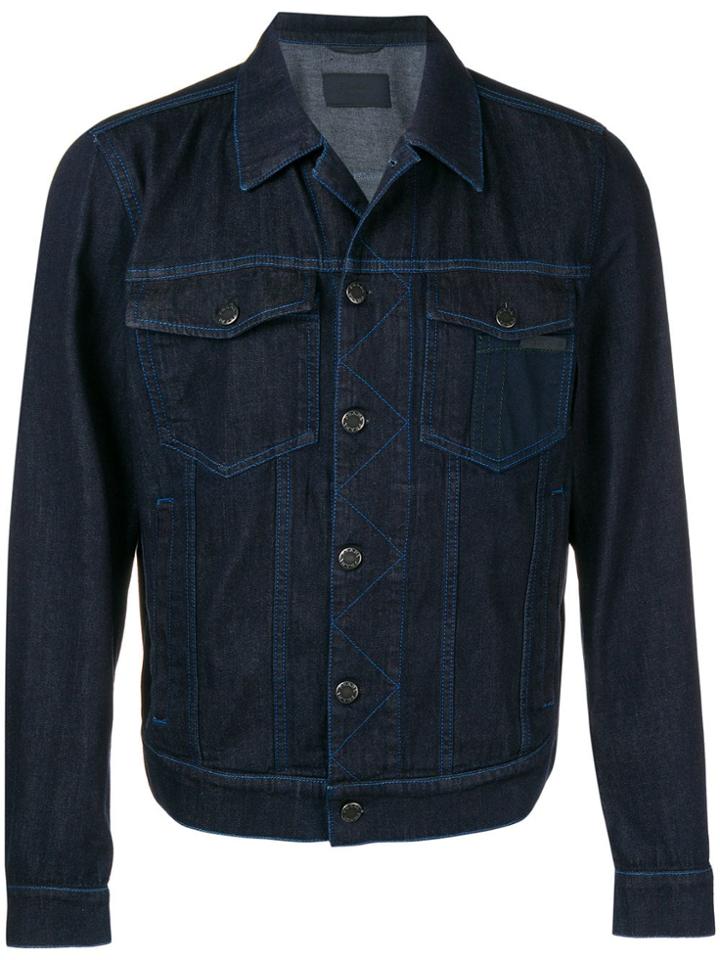 Prada Buttoned Denim Jacket - Blue