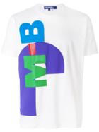 Junya Watanabe Man Abstract Text T-shirt - White