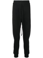 Lost & Found Rooms Long Drawstring Track Pants - Black