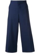 Marni Side Stitch Culottes - Blue