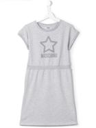 Moschino Kids Glitter Star Dress, Girl's, Size: 14 Yrs, Grey