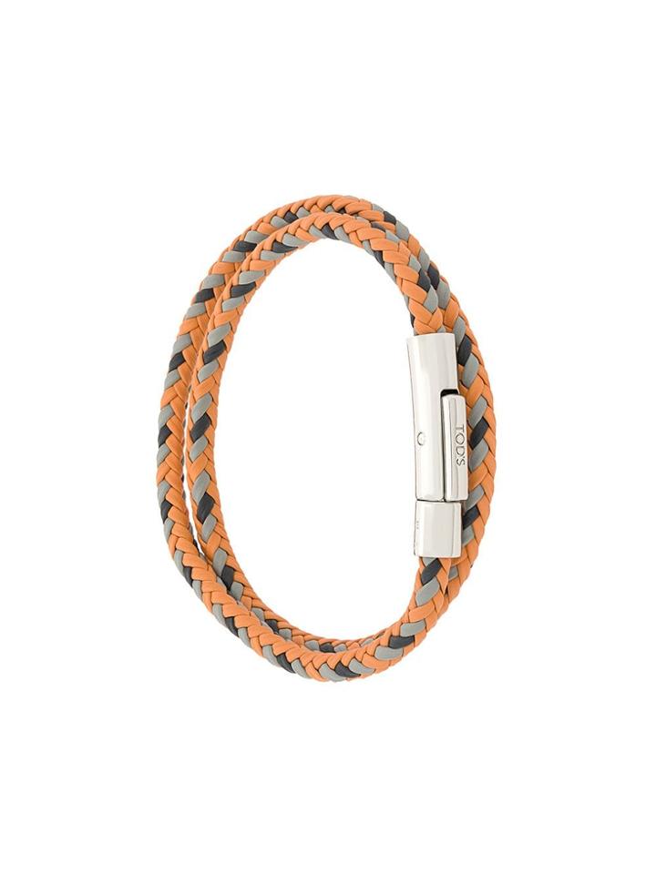 Tod's Woven Bracelet - Orange