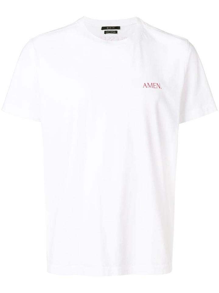 Qasimi Amen T-shirt - White