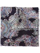 Etro - Paisley Print Scarf - Men - Cashmere/modal - One Size, Cashmere/modal