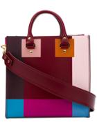 Sophie Hulme Mini Trunk Tote - Red