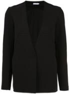 Mara Mac Ruched Blazer - Black