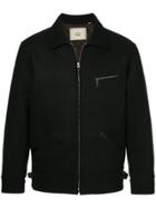 Gold / Toyo Enterprise Zipped Bomber Jacket - Black