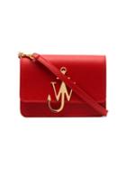 Jw Anderson Scarlet Anchor Logo Bag - Red