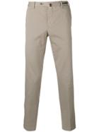 Pt01 Tapered Cropped Trousers - Nude & Neutrals