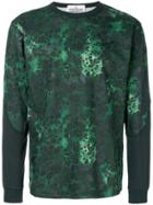 Stone Island Gradient Long-sleeve Sweatshirt - Green