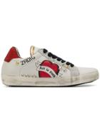 Zadig & Voltaire Studded Low-top Sneakers - White