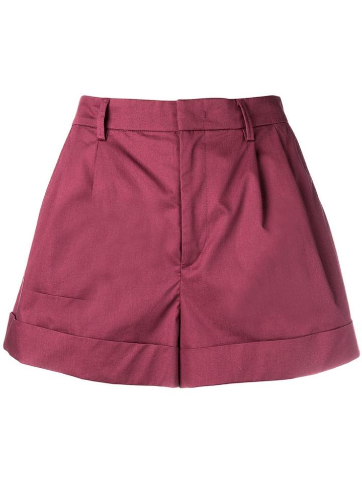 Isabel Marant Étoile Slim-fit Tailored Shorts - Purple