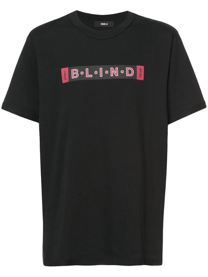 Yang Li Blind T-shirt - Black