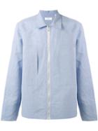 Joseph - Falkland Shirt - Men - Cotton/linen/flax - 40, Blue, Cotton/linen/flax
