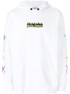 Palm Angels Dance Of Death Hoodie - White