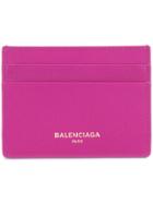 Balenciaga Essential Cardholder - Pink & Purple