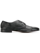 Henderson Baracco Classic Lace-up Oxford Shoes - Black