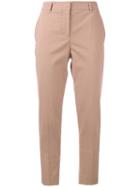 M Missoni High Waisted Trousers, Women's, Size: 42, Pink/purple, Cotton/elastolefin