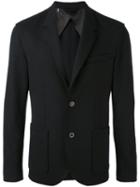 Lanvin - Blazer Jacket - Men - Cotton/elastodiene/polyamide/wool - 48, Black, Cotton/elastodiene/polyamide/wool