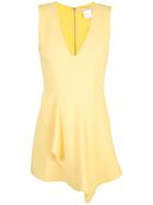 Alice+olivia Callie Sleeveless Dress - Yellow